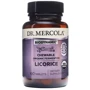 Dr.Mercola Organic Fermented Licorice Сладка ферментована 60 жувальних таблеток