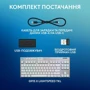 Клавиатура Logitech G915 TKL X TACTILE White (920-012737): Интерфейс подключения Bluetooth