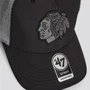 Бейсболка 47 Brand Arlo Chicago Blackhawks черная (H-ARLOM04ZPV-BKA) фото 3