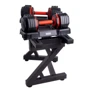 Гантель InSPORTline DuraBell 6.5-24.5 кг с подставкой (25786+25848): Вес гантели, кг 24.5