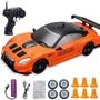 Машинка для дрифта на радиоуправлении Racing Nissan GT-R GT3 orange (47931): Максимальная скорость, км/ч 15
