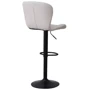 Барный стул AMF Vensan PU White / Black (547643) фото 4