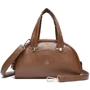 Женская сумка-купол Amelie Galanti коричневая (A991762-brown): Стиль Повседневный (Casual)