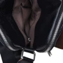 Чоловіча сумка планшет Keizer чорна (K1B065-black): Тип ручки Без ручки, Плечовий ремінь