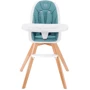 Стульчик для кормления Kinderkraft Tixi Turquoise (KKKTIXITRQ0000): Материал пластик