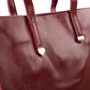 Женская сумка шоппер Valiria Fashion красная (ODA8993-17): Тип ручки С двумя ручками, Длинная ручка