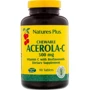 Nature's Plus Acerola-C Vitamin C with Bioflavonoids Chewable 500 mg 90 Tabs Витамин C ацерола-C