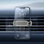 Держатель Baseus Car Holder Air Vent Steel Cannon 2 Creamy White (SUGP000002) фото 7