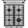 Плита комбінована Gorenje KS5350XF: Тип варильної поверхні газова