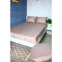 Простирадло LightHouse Mf Jacquard beige 215х240 см (602503): Склад 100% полиэстер