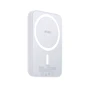 Зовнішній акумулятор WIWU Power Bank 5000mAh MagSafe Wireless Charger 15W White (SC5000A) P