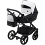 Коляска 2 в 1 Bair Kiwi ECO BK-51/15 білий/чорний (680899)