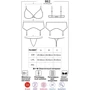 Сексуальный комплект Obsessive 862-SEG-1 set, S/M
