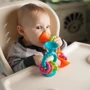 Прорізувач-брязкальце на присосках Fat Brain Toys pipSquigz Loops помаранчевий (F165ML) фото 4