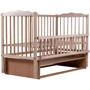 Ліжко Babyroom Веселка маятник, відкидний бік DVMO-2 бук світлий (натуральний) (622002)
