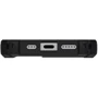 Чехол для iPhone Urban Armor Gear UAG Plasma XTE MagSafe Black/Pop Orange (114526114097) for iPhone 17