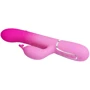 Вибратор с ротацией LYBAILE Pretty Love Shima Pink (BW-500051-4)