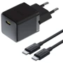 Зарядное устройство Baseus USB-C Wall Charger Palm 1C 20W with USB-C Cable Black (P10111602113-01)