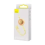 Кабель Baseus USB Cable to Micro USB/Lightning/Type-C Bright Mirror 2 Series 3.5A 1.1m Yellow (CAMJ010011) фото 8