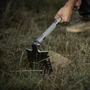 Лопата Naturehike Multifunctional outdoor shovel NH20GJ002 серебристый (6927595761847) фото 7