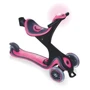 Самокат GLOBBER серии GO UP COMFORT PLAY 5 в 1 розовый, до 20/50кг, 1+, 3 колеса: Тип тормоза ножной
