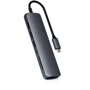 Адаптер Satechi Adapter USB-C to 2xUSB3.0+HDMI+USB-C+RJ45+SD Space Gray (ST-UCSMA3M)