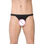 Мужские трусы SoftLine Mens Thong 4532, S-L (black)