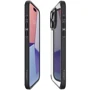 Чехол для iPhone Spigen Ultra Hybrid Matte Black (ACS06570) for iPhone 15 Pro Max: Материалы поликарбонат и полиуретан