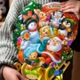 Пазл-вкладиш Ubee "Звірі на санчатах" (ПСД189): Вік 3-4.5 года