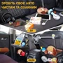 Автомобильный органайзер для спинки сиденья со складным подносом UFT Car organizer 1