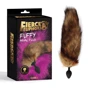 Анальная пробка с хвостом Fierce Euphoria Fuffy Anal Plug