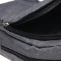 Чоловіча сумка-слінг Nevy Fabric сіра (V902v-grey): Застібка Блискавка