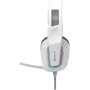 Наушники Xtrike Me GH-712 USB+3.5 mm RGB White: Тип крепления оголовные