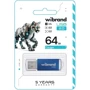 USB-флешка Wibrand 64Gb Cougar USB 2.0 Blue (WI2.0/CU64P1U): Стандарт USB USB 2.0