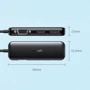 Адаптер Ugreen Adapter CM260 USB-С to VGA+HDMI+DP Black (60568): Интерфейс подключения USB-C