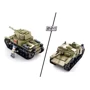 Конструктор Sluban Армія Військовий італійський танк M14/41 (M38-B0711): Кількість деталей, шт. 463