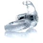 Эрекционное вибро кольцо BOSS Rabbit Vibro Cock Ring Clear, BS6700049