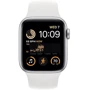 Apple Watch SE 2 40mm GPS Silver Aluminum Case with White Sport Band (MNJV3) Approved Витринный образец: Причина уценки Активированы, витринный образец, хорошее состояние, комплектация полная: коробка, зарядка, часы
