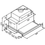 Вытяжка Best Chef Horizon Box 1100 White 60 (4F263B2A7A): Тип воздухоочистителя Рециркуляция, Отвод