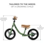 Біговел Kinderkraft Space Light Green (KRSPAC23GRE0000): Колір зеленый