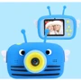 Цифровой детский фотоаппарат XoKo KVR-100 Bee Dual Lens голубой (KVR-100-BL) фото 5