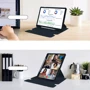Аксесуар для планшетних ПК BeCover Case Rotatable Deep Blue для Samsung X710 Galaxy Tab S9 / X510/X516B Galaxy Tab S9 FE (710433): Колір синий