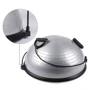 Степ та балансувальна платформа Springos Bosu Ball Silver (BT0002): Вид Балансировочная полусфера
