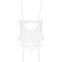Корсет Obsessive Alissium corset & thong XL/2XL