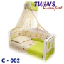 Дитячий Постільний комплект TWINS Comfort С-002 (8 ел)