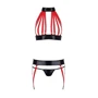 Комплект Passion AZIZA SET red S/M