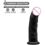 Фаллоимитатор Silexd Robby Black (Premium Silicone Dildo MODEL 2 size 6")