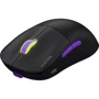 Мишка HATOR Quasar 2 Ultra 4K Wireless Black/Lilac (HTM570BL): інтерфейс підключення Wireless, USB