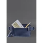 Женская поясная сумка Dropbag Mini BlankNote темно-синяя (BN-BAG-6-navy-blue): Фактура Матовая, Гладкая