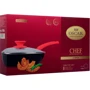 Сковорода OSCAR Chef із кришкою 24 см (OSR-1101-24-l): Антипригарне покриття Non-Stick